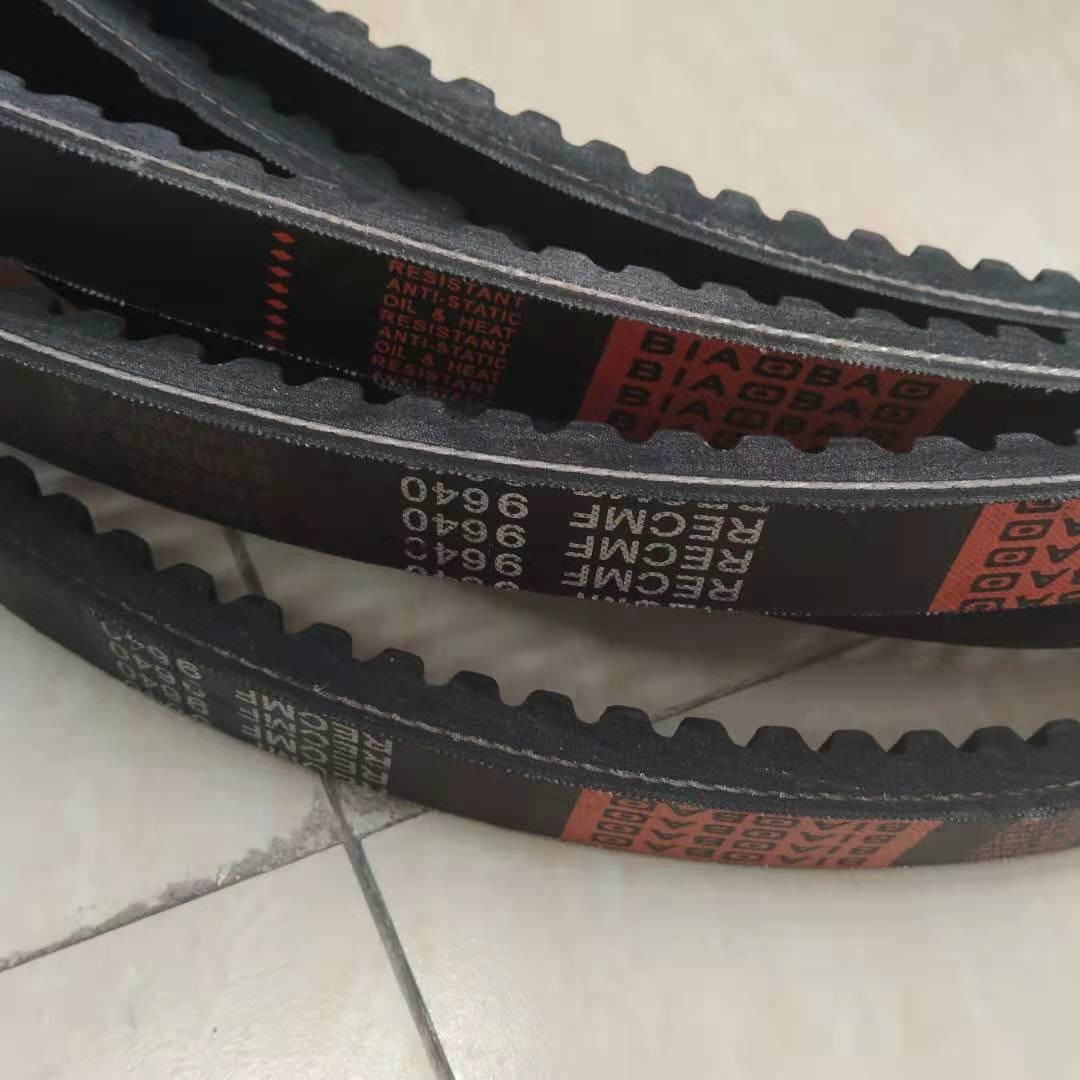 Pekerjaan Konstruksi 9640 Black V Belt Cocok Untuk Mesin
