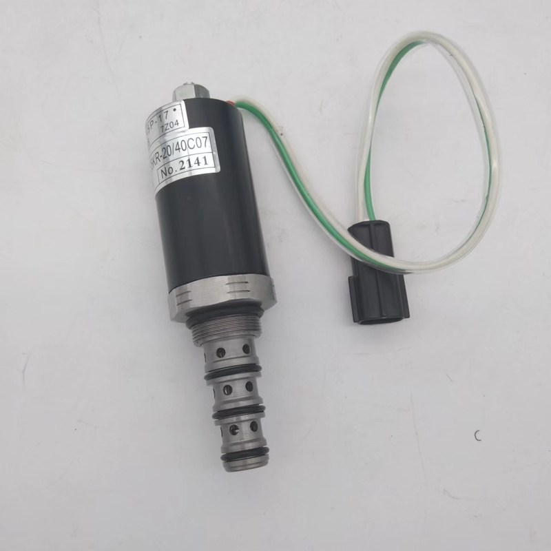 KDRDE5KR-20 40C07-203A Pompa Hidrolik Solenoid Valve Untuk SK200-6 SK200-3 DH200-7 EC210