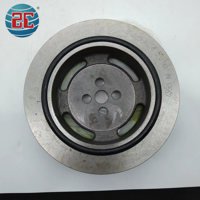 3914454 3958258 Suku Cadang Keausan Excavator Peredam Getaran Torsi Cocok untuk Mesin 6BT 6BT5.9