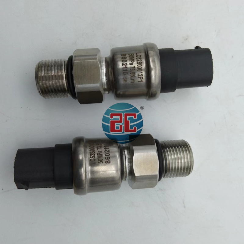 LS52S00015P1 Excavator Bagian Listrik Sensor Tekanan Tinggi Cocok SK200-8 SK210-8 SK250-8