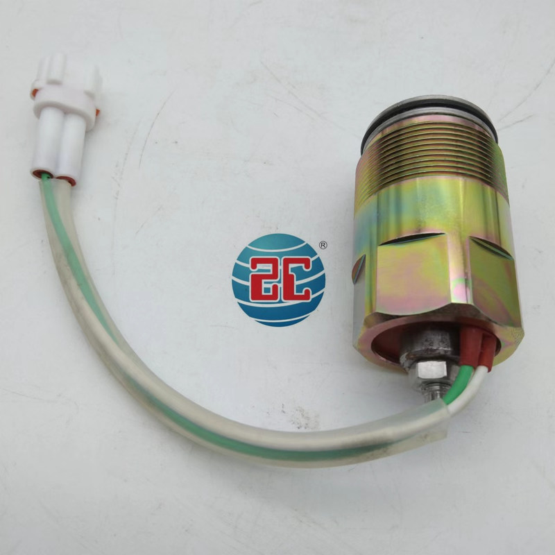 Katup Solenoid Pompa Hidrolik Excavator 2436U1453S8 Cocok DH220-5 SK60-5 SK200-1