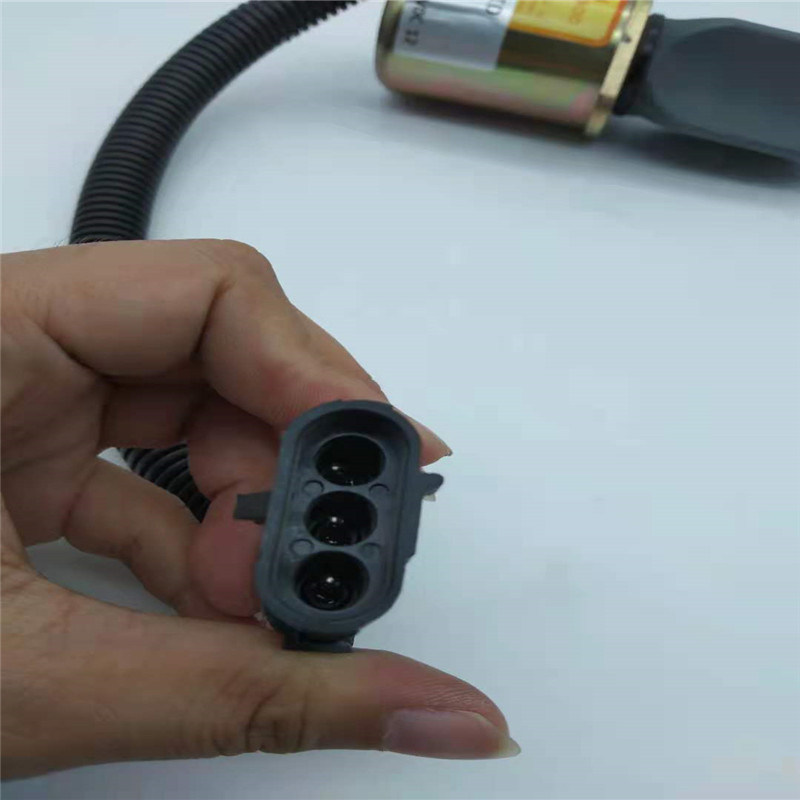 RE53507 Stop Solenoid Valve Cocok Untuk Mesin Cummins John Deere Tractor / Excavator