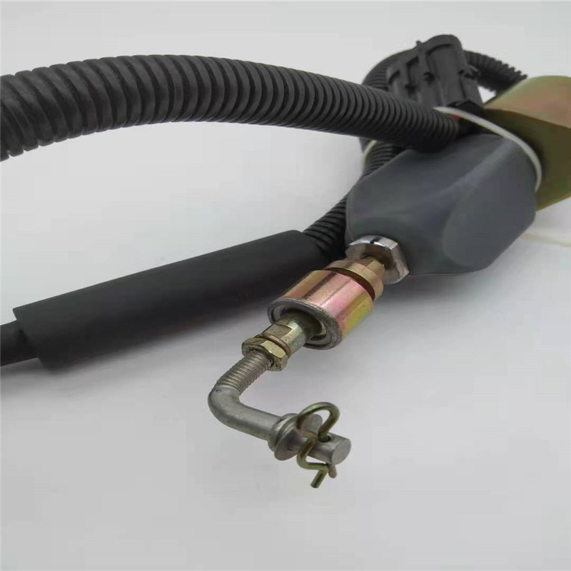 13026889 Stop Solenoid Valve Cocok Untuk Bagian Mesin Diesel DEUTZ 226B Black Plug 24V