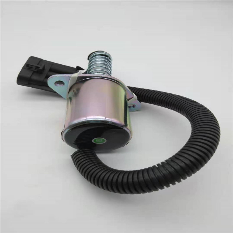 Stop Solenoid Valve 6681513 Cocok Untuk Bobcat Kubota Dilengkapi Dengan Mesin Diesel Musim Semi 12V