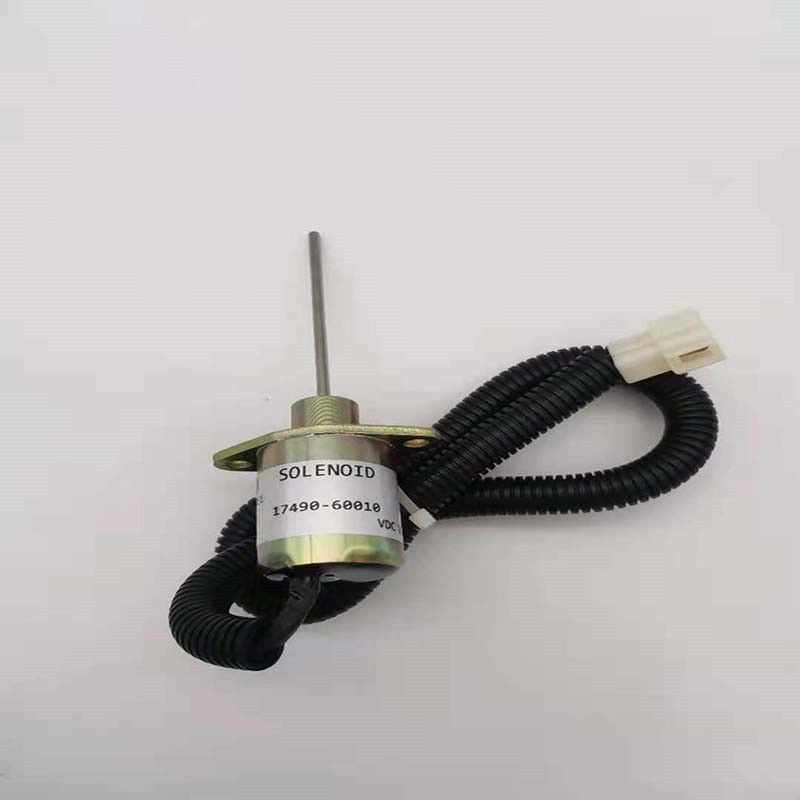 17490-60010 Cocok Untuk Kubota 1749060010 Stop Solenoid Valve SA-4310-12 SA431012 Bagian Mesin