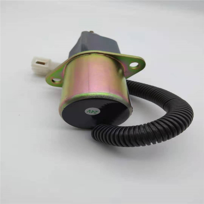 1753ES-24A3UC5B1S1/119807-77800 Stop Solenoid Valve Cocok Untuk YANMAR 4TNE98/94/C88