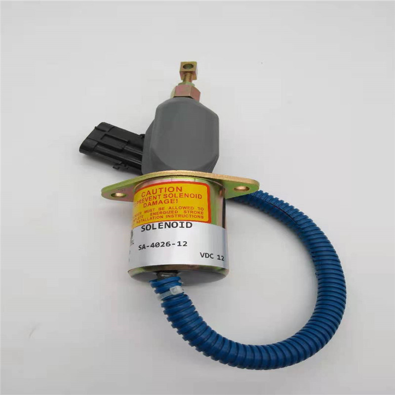 SA-4026-12 Stop Solenoid Valve Cocok Untuk Dodge Cummins Ram 94 98 12V Black Pulg