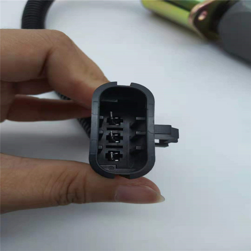 SA-4780-24 Stop Solenoid Valve Cocok Untuk Bagian Mesin Woodword 24V Black Plug