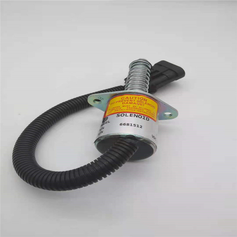 6681512 Stop Solenoid Valve Skid Steer Loader Cocok Untuk Bobcat S70/100/160/180/200
