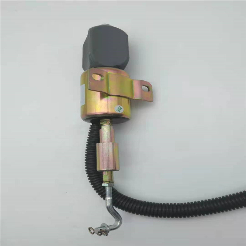 D59-105-04 24V Stop Solenoid Valve Cocok Untuk Generator Diesel WOODWORD 6114