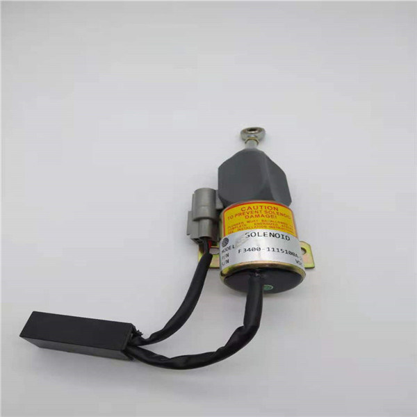 F3400-1115100A-275 Stop Solenoid Valve 12V Cocok Untuk Truk Pickup Piala Emas YUCHAI4F90 Excavator
