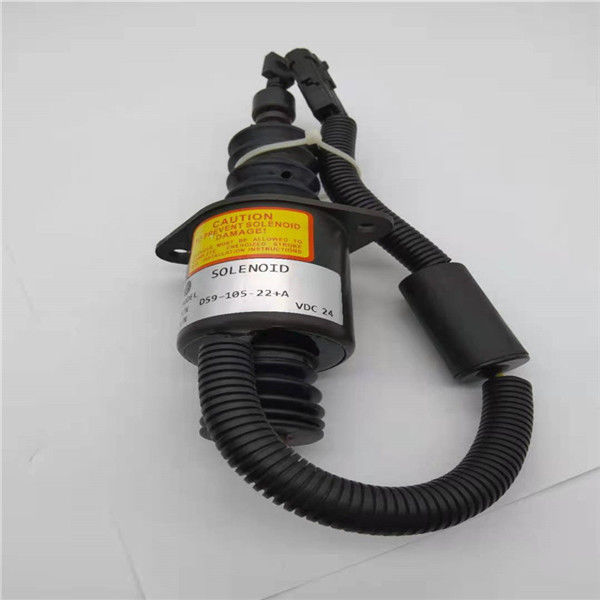 D59-105-22 + Stop Solenoid Valve Cocok Untuk D4114/D6114/D9-220 LiuGong / ShangChai Excavator Loader