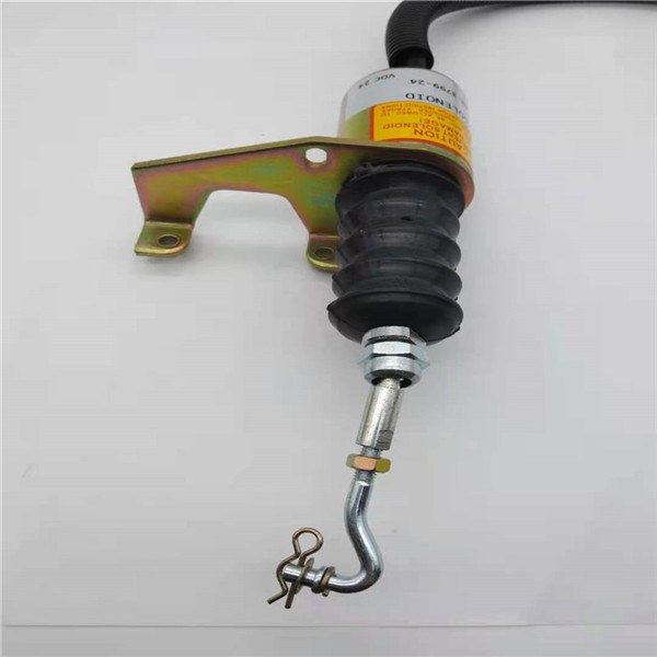 SA-3799-24 Stop Solenoid Valve Cocok Untuk Mesin Excavator Hitachi / Komatsu / Katel