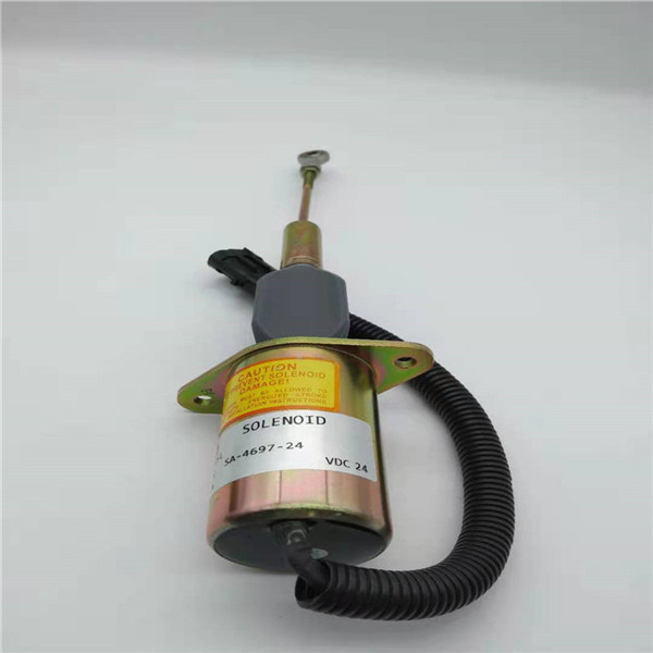 SA-4697-24 stop Solenoid Valve 24V cocok Untuk Mesin diesel excavator Cummins