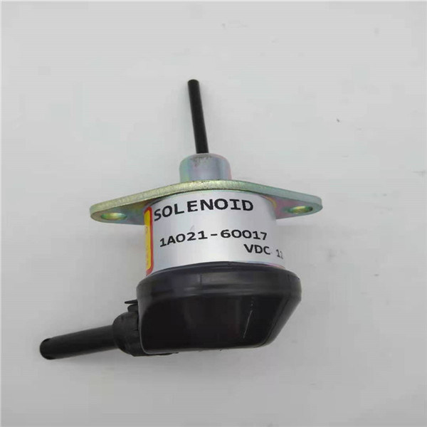 1A021-60017 Stop Solenoid Valve cocok Untuk Mesin Kubota KX161/155-3 V2203/2403