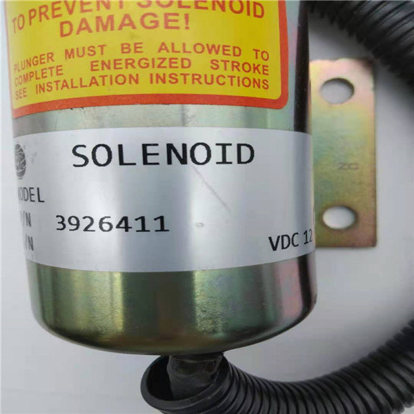 3926411 / SA-4257-12 Stop Solenoid Valve Cocok Untuk Suku Cadang Mesin Excavator Cummins 6CT