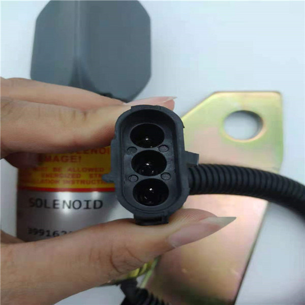 3991625 stop Solenoid Valve cocok Untuk Mesin Cummins 6BT 5.9L LIUGONG 220/923