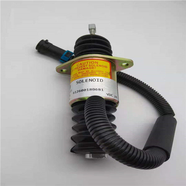 612600180681 stop Solenoid Valve cocok Untuk WeiChai / LongGong 855/855B Loader Excavator
