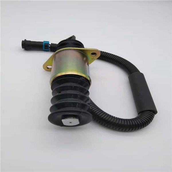 D59-105-12 stop Solenoid Valve 24V cocok Untuk XiaGong 951/953 ShangChai D6114 Loader excavator