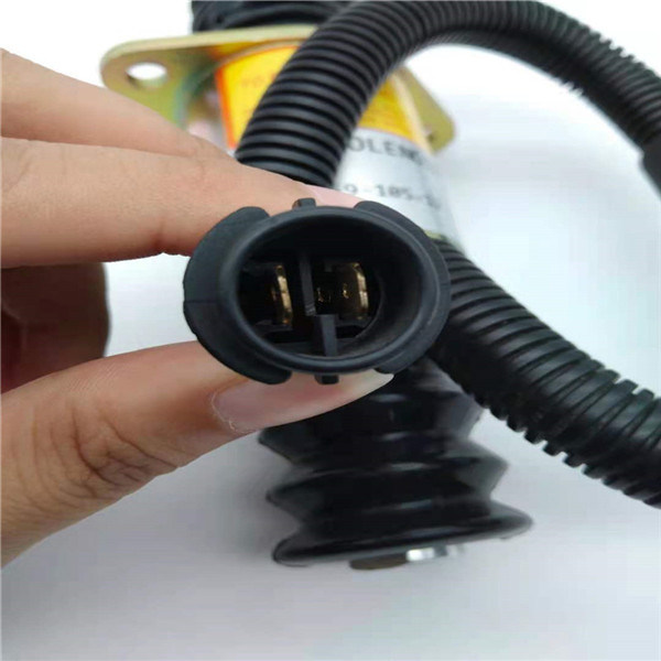 D59-105-12 stop Solenoid Valve 24V cocok Untuk XiaGong 951/953 ShangChai D6114 Loader excavator