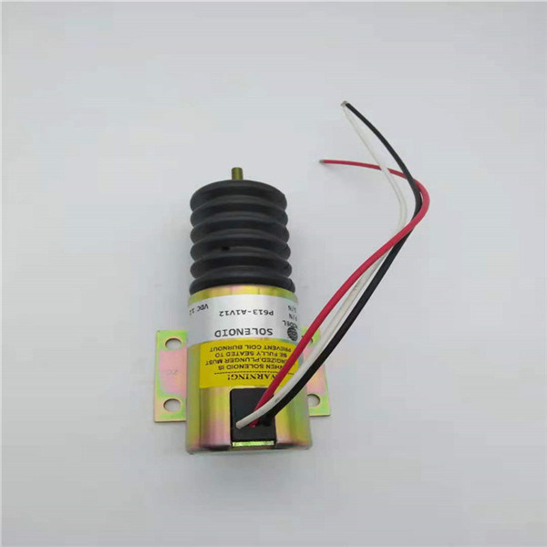 P613-A1V12 2001ES-12E2U1 stop Solenoid Valve cocok Untuk Excavator Deutz Throttle Engine