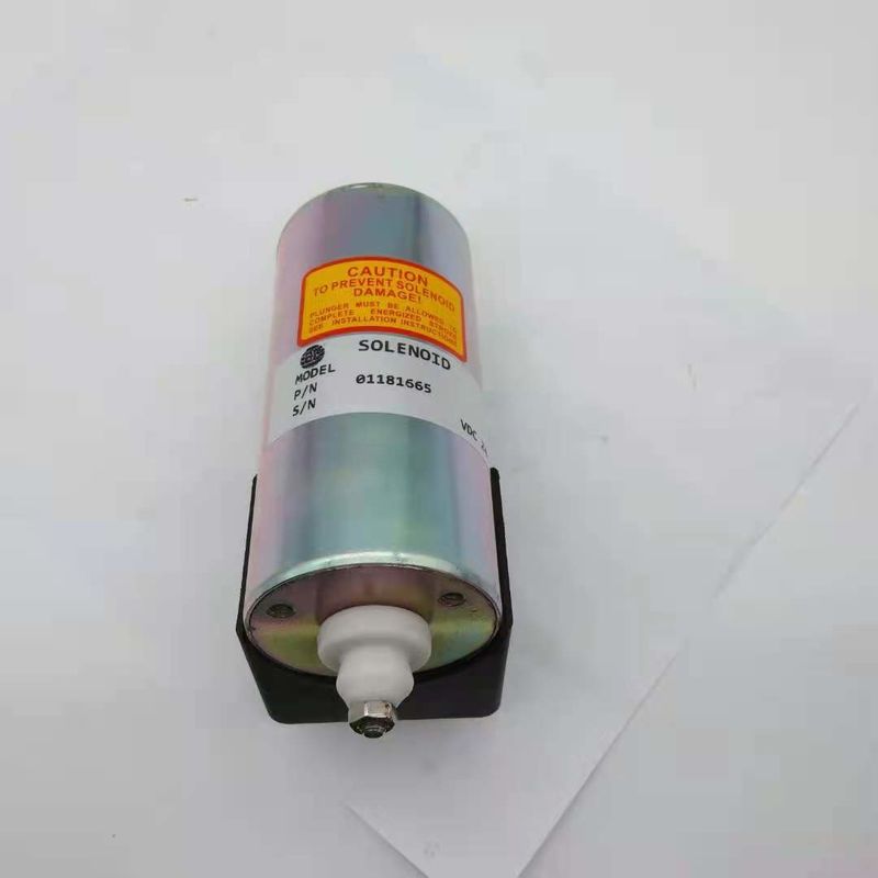 01181665 Stop Solenoid Valve Cocok Untuk Deutz SK200-8 24V Excavator Electric Parts
