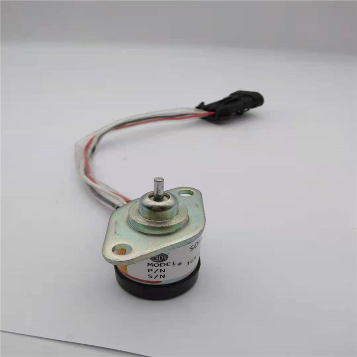 1G577-60011 Stop Solenoid Valve 6689034 Cocok Untuk Kubota Woodward Excavator / Harvester