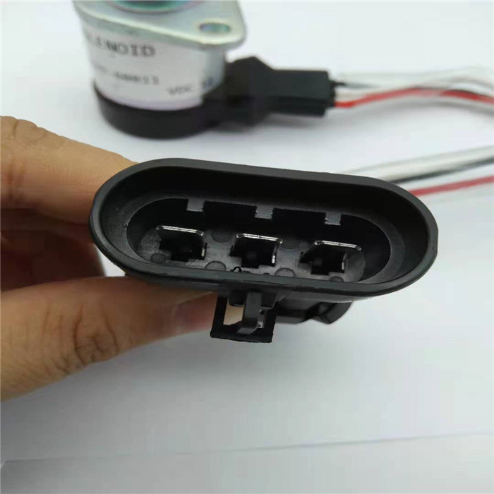 1G577-60011 Stop Solenoid Valve 6689034 Cocok Untuk Kubota Woodward Excavator / Harvester