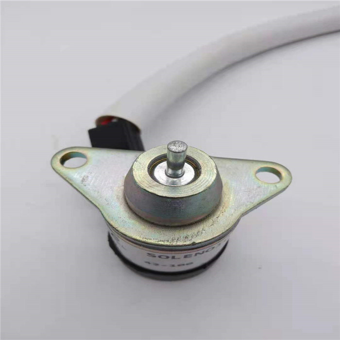 42-100 Yanmar 12 Volt Bahan Bakar Diesel Solenoid Valve 4TNV98 Bahan Bakar Solenoid Mematikan Valve