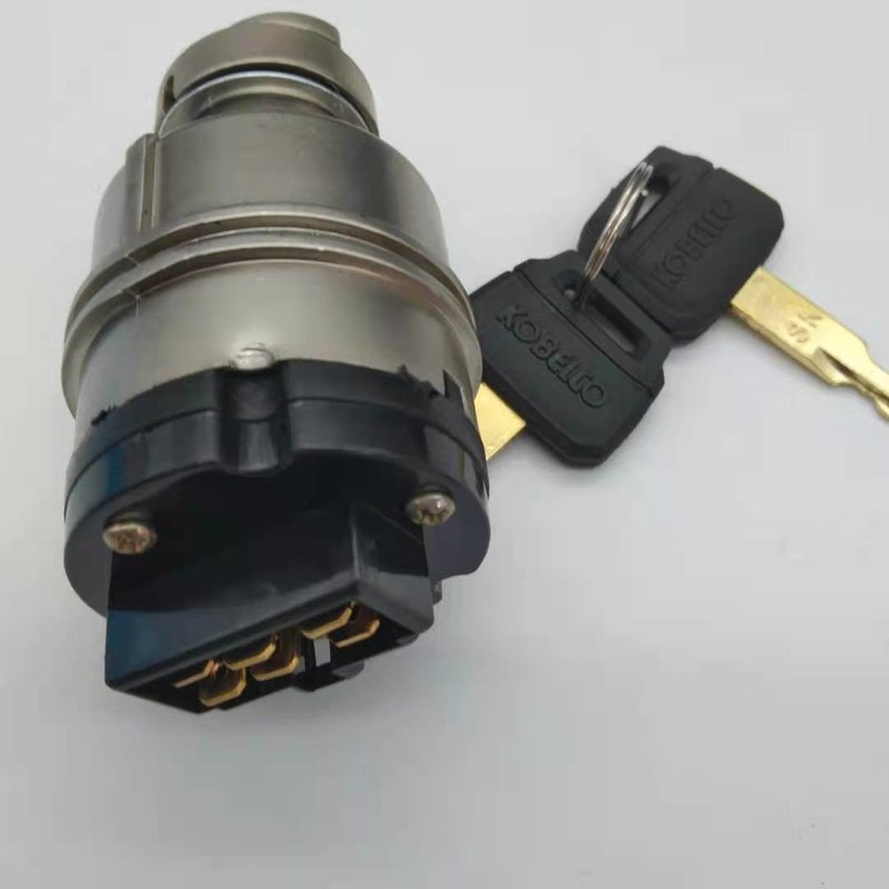 YN50S00026F1 Saklar Pengapian Listrik Cocok untuk Excavator SK-8 SK200-8 KOBELCO Saklar Pengapian