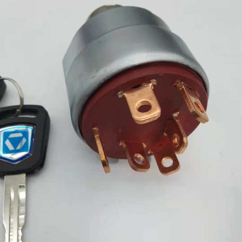 Saklar Pengapian Universal Excavator Logam Cocok Untuk Sakelar Pemula Mesin XuGong Xcmg