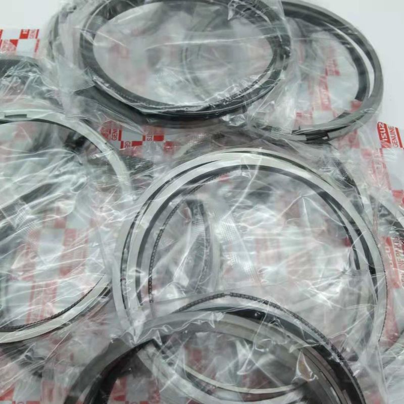 8-98017166-0 Piston Ring Set Cocok untuk ZX330-3 ZX240-3 Excavator 4HK1 6HK1 Mesin Diesel