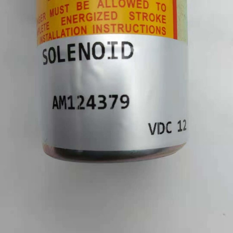 AM124379 P610-A5V 12V Stop Solenoid Valve Untuk John Deere 455 F915 F925 F935 F1145 Mesin Yanmar 3TNE78