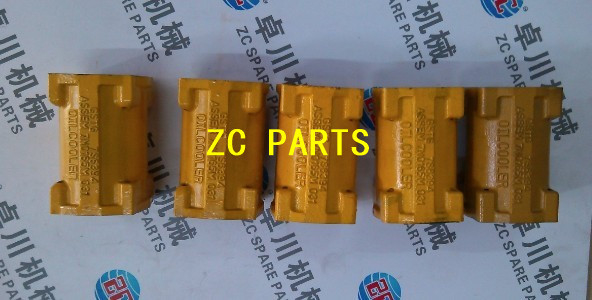 7N0165 7S6394 Excavator Suku Cadang Listrik Engine Oil Cooler Core Assy Untuk E336 3306 C6121