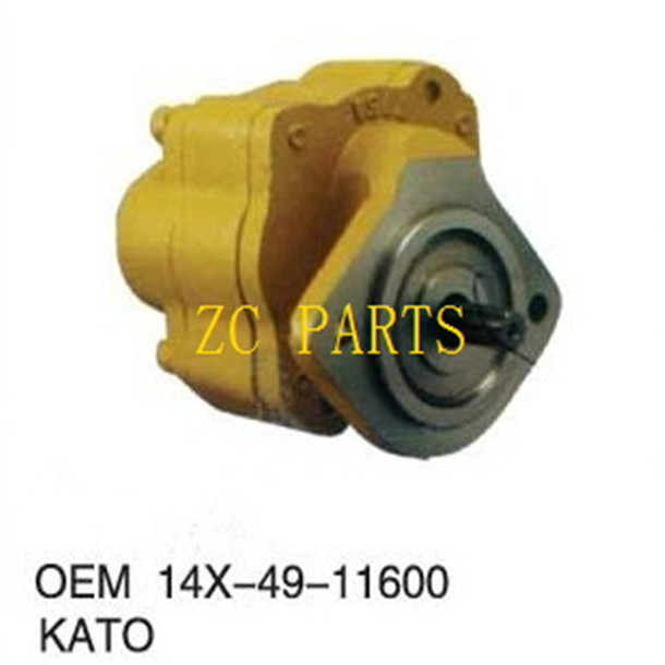 14X-49-11600 Hidrolik Gear Pump Buldoser Bagian Scavenge Pump D65P-12 D60P-12