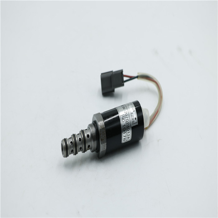 KWE5K-20 G24D12A Excavator Bagian Listrik Pompa Hidrolik Proporsional Solenoid Valve Cocok untuk SK200-5 SK100-5